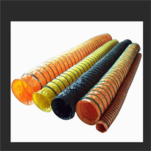 生產PVC阻燃防靜電礦用正壓風筒、正壓導風筒采用圓筒供應